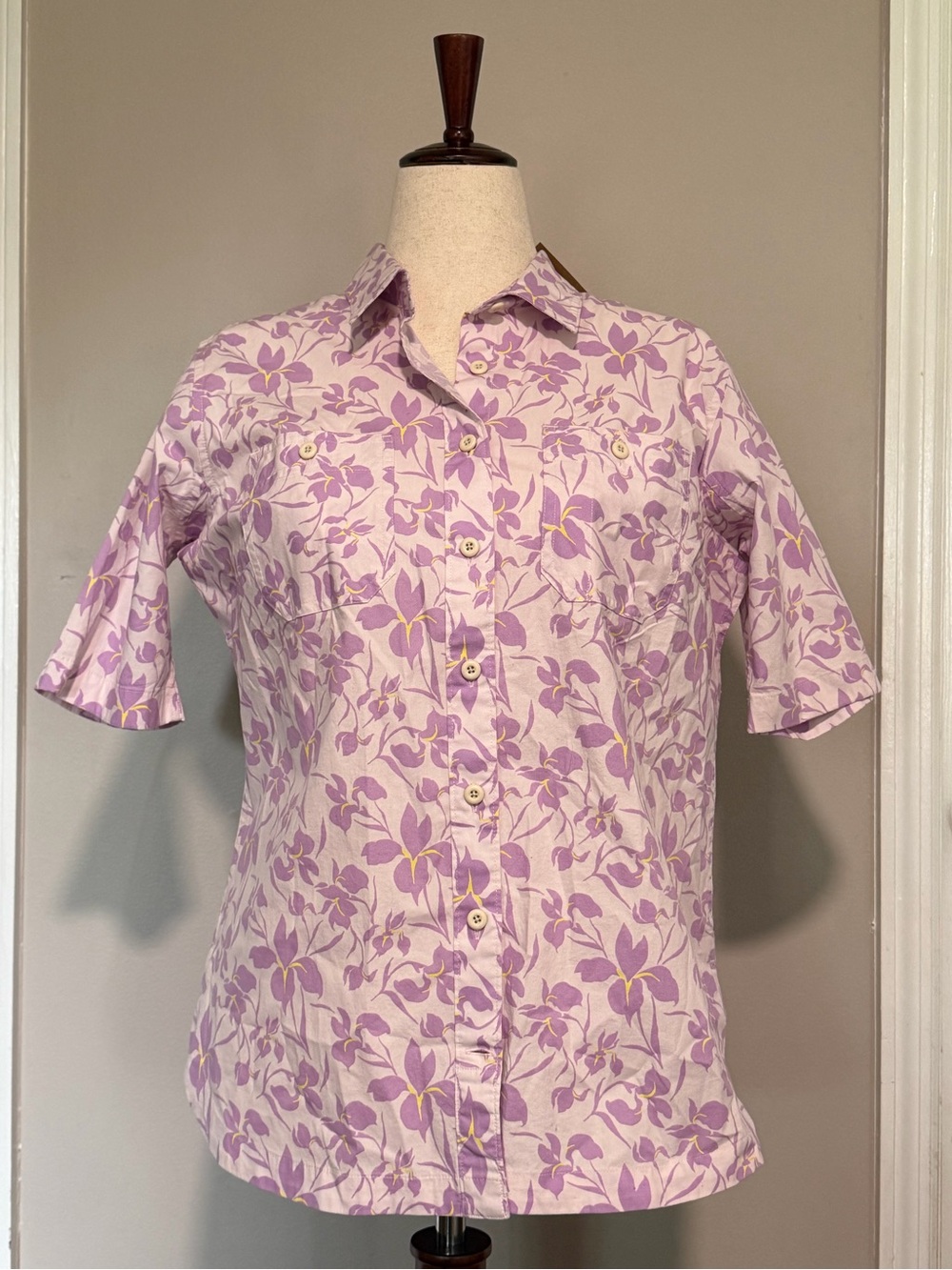 Duluth - Purple Hawaiian Button Shirt